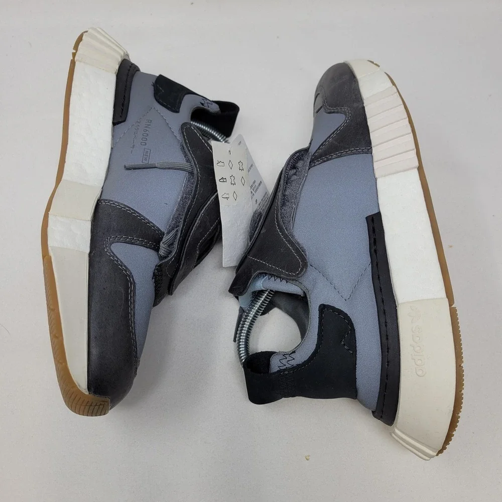 Adidas Futurepacer Shoes Mens Size 5 Gray Leather Originals CM8453 Sneakers